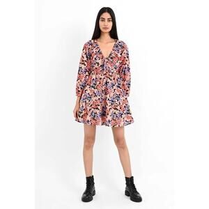 BANJANAN Monarch Black Macaw Dress Size XL NWT Retail $320 Tuckernuck